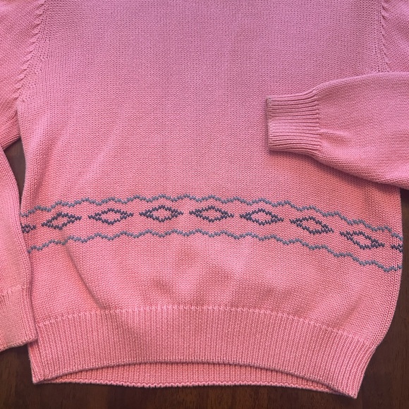 Vintage Eddie Bauer Patterned Sweater Size Medium - Picture 6 of 8